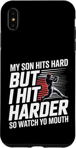 Vista 11 de My Son Hits Hard But I Hit Harder So Watch Yo Mouth - Case for iPhone 17