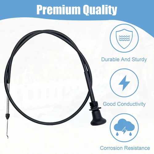 Vista 3 de AOTWD 946-1085A Cable de estrangulamiento 746-1085A 60-057 para MTD Cub Cadet Troy Bilt Cortacésped