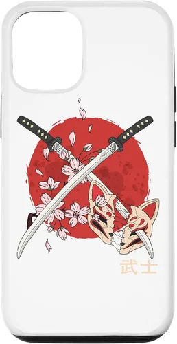 Vista 11 de Funda para iPhone 12 mini con forma de espada de samurái japonés antiguo