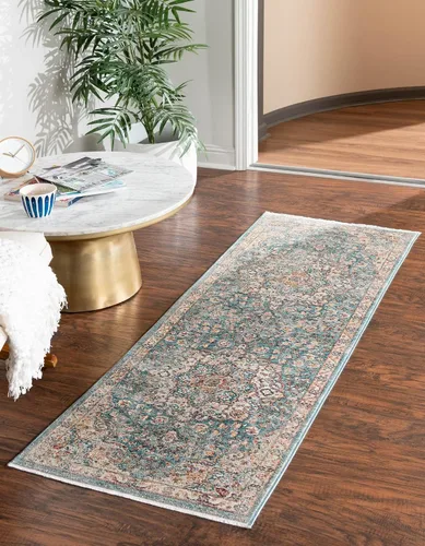 Vista 34 de Unique Loom Newport Collection - Alfombra de área con olmos (2' x 3' 11" gris/marfil)