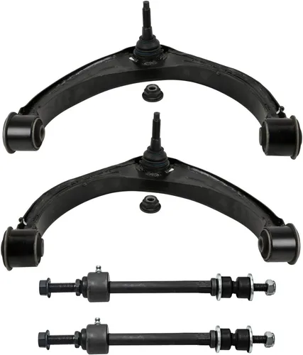 Vista 169 de Detroit Axle - 4 piezas de brazos de control traseros para Ford C-Max, Focus, Mazda 3 5, Volvo C30, C70, S40, V50, 4 brazos de control superiores e