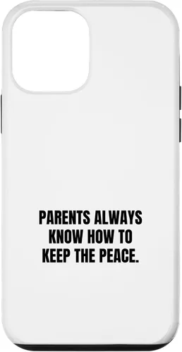 Vista 16 de iPhone XR Parents always know how to keep the peace. Case