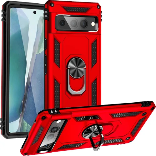 Vista 9 de Korecase Funda para Google Pixel 6 Pro de Servicio Pesado Resistente de Cuerpo Completo a Prueba de Arañazos a Prueba de Golpes Protección
