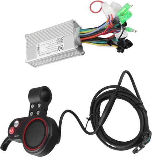 Vista 4 de Controlador sin escobillas del motor con panel de control de pantalla LCD a prueba de lluvia y accesorio de interruptor de cambio para eléctrico