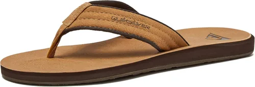 Vista 10 de Quiksilver Sandalia de tres puntos Carver Nubuck para hombre negro gris negro