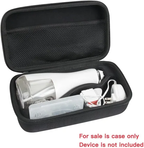 Vista 3 de Hermitshell Bolsa de almacenamiento rígida para Waterpik Wireless Advanced Water Flosser WP-560 WP-562 wp-563