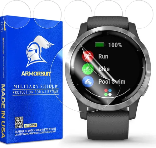 Vista 19 de ArmorSuit MilitaryShield - Protector de pantalla compatible con Fitbit Versa 2 (paquete de 6) de cobertura máxima, película transparente HD