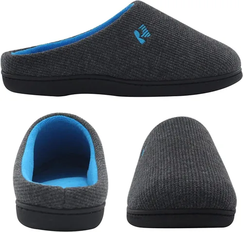 Vista 3 de RockDove Pantuflas originales de espuma viscoelástica bicolor para mujer, 5-12