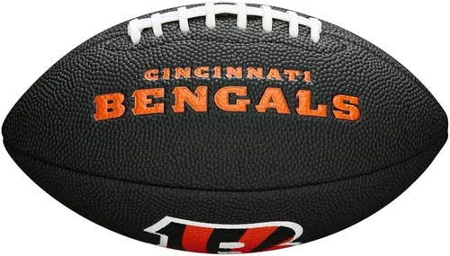 Vista 6 de Wilson NFL Soft Touch Mini Balón de Fútbol - Negro