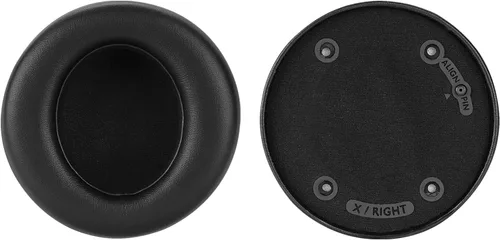 Vista 3 de Geekria Almohadillas de repuesto para auriculares Philips Audio Fidelio X2HR, almohadillas para auriculares X1, piezas de reparación (negro)