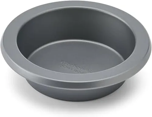 Vista 8 de KitchenAid Molde redondo de acero aluminizado antiadherente, apto para lavavajillas, 9 pulgadas, terciopelo azul