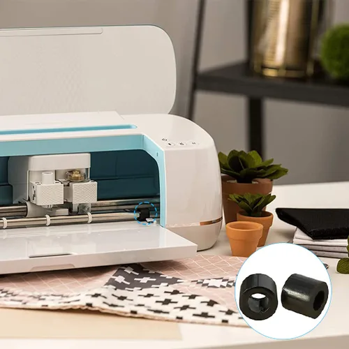 Vista 6 de Rodillo de goma compatible con Cricut Maker 2/3 Joy cricut Explore Air 2 Cricut Explore 3 y todos los demás modelos Guía de alfombrillas de goma