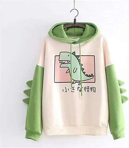 Vista 2 de Fronage - Sudadera con capucha para niñas adolescentes y mujeres, de manga larga, lindas, sin botones