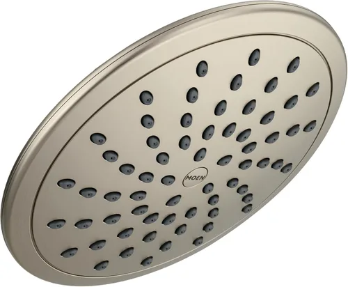 Vista 9 de Moen 6345EPBG Eco-Performance - Cabezal fijo de ducha tipo lluvia de 8 pulgadas, 1.75 GPM, oro cepillado