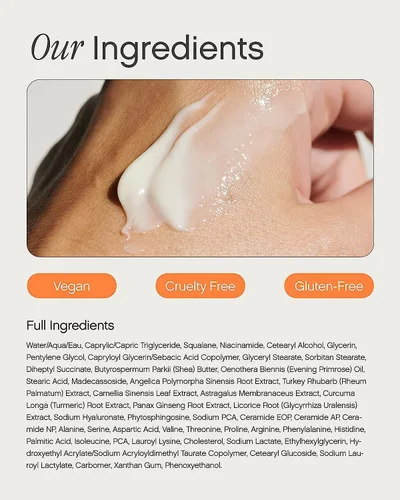 Vista 8 de Topicals Crema hidratante para piel seca, sensible y propensa al eczema, hidratante instantáneo calmante y alivio del eccema para rostro y cuerpo