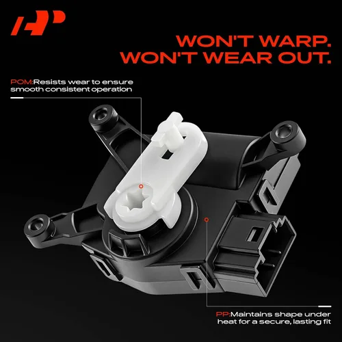 Vista 4 de A-Premium Actuador de puerta de mezcla de calentador HVAC compatible con Volkswagen Passat 2012-2018, Beetle 2012-2018, Actuador de Temperatura