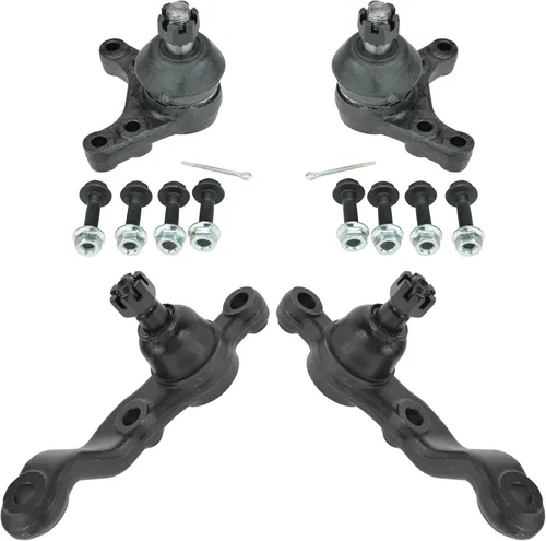 Vista 100 de TRQ Juego de juntas esféricas delanteras superior e inferior para lado del conductor y del pasajero Compatible con Acura TL 2009-2014 Acura TSX