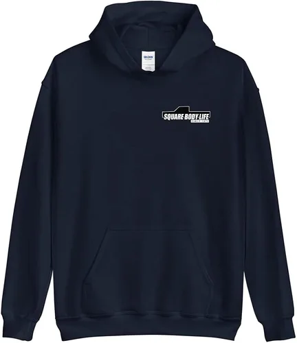 Vista 7 de Aggressive Thread SBL Chevy Square Body Hoodie Sweatshirt