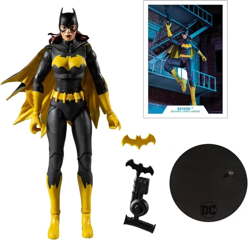 Vista 7 de McFarlane Toys DC Multiverse Batgirl de Batman: Three Jokers - Figura de acción de 7 pulgadas con accesorios