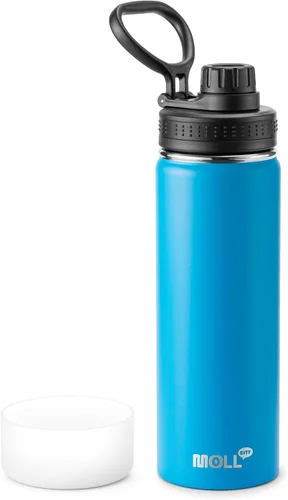 Vista 12 de Botella de agua de 12 oz para niños de acero inoxidable con aislamiento al vacío de boca ancha Botella de agua deportiva - Pequeña botella de agua