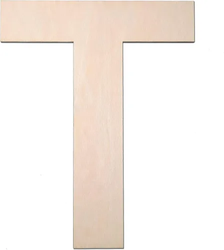 Vista 16 de Letra A de madera de 12 pulgadas, letra A de 1/4 de pulgada de grosor, grande de madera sin terminar para manualidades, decoración de pared del hogar