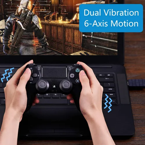 Vista 6 de Adaptador de controlador inalámbrico USB 8BitDo 2 dongle convertidor para SwitchSwitch OLED Steam Deck Windows MacOS Raspberry Pi PS5PS4PS3 Xbox