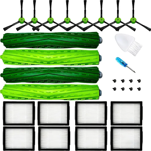 Vista 11 de Bolsas de Polvo de Repuesto para iRobot Roomba Todas las Series 104 2en1 105 106 Vac, Plus 405, 505 Combo, Essential 2 Q052, Max 705 Vac Bolsas