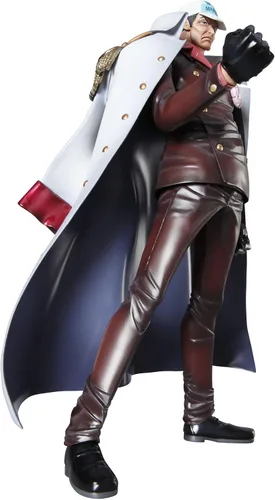 Vista 5 de One Piece: Admiral Akainu (Sakazuki) Figura (P.O.P. Model Core) Retrato de piratas