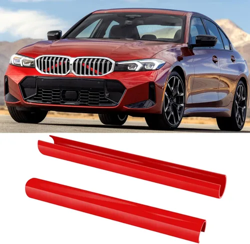 Vista 16 de Jaronx Compatible con insertos de parrilla BMW para series 2 5 6 7 X1 X2, F10 F11 F45 F12 F13 F01 F02 F48, Compatible con cubiertas envolventes