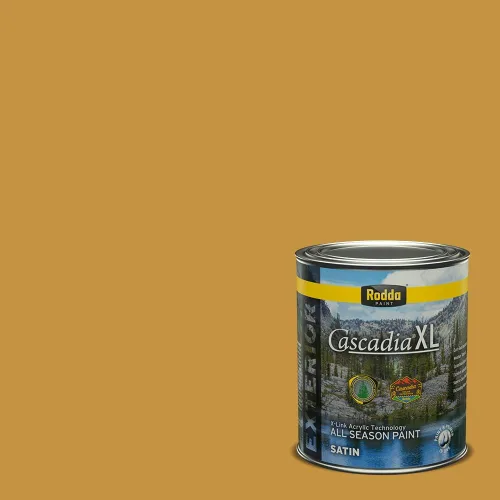 Vista 78 de Rodda Paint CASCADIA XL Pintura e imprimación satinada exterior en uno, cuarto de galón, resistencia industrial