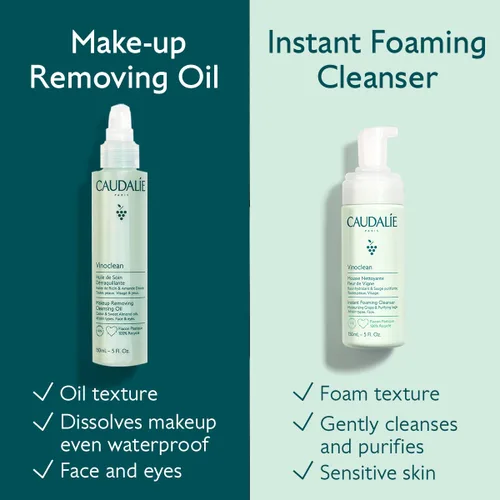 Vista 5 de Caudalie Vinoclean Makeup Removing Cleansing Oil, Waterproof Makeup Remover