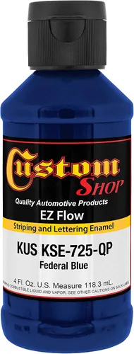 Vista 12 de Custom Shop KSE755-QP - Pintura esmaltada EZ Flow a rayas y letras de oro 23K, 4 onzas