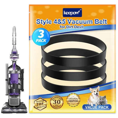 Vista 8 de KEEPOW Powermax - Cinturón de vacío para mascotas Dirt Devil Style 5 (Royal) aspiradora vertical Powermax/Breeze/Featherlite/Jaguar/Vision, parte