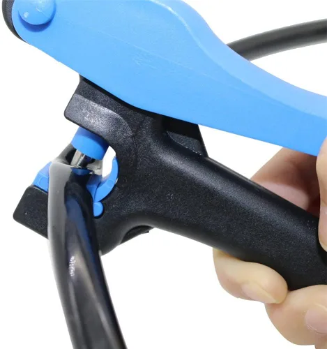 Vista 4 de Herramientas de Perforación e Inserción de Accesorios 2 en 1 para Tubería de Riego por Goteo, Perforador de Tubos de Goteo para Facilitar