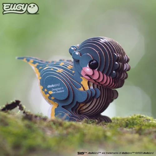 Vista 7 de Eugy Pachycephalosaurus - Rompecabezas 3D de dinosaurio – 27 piezas ecológico juguete educativo para niños, niñas y niños a partir de 6 años