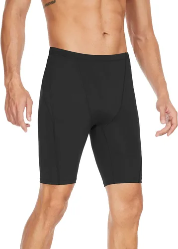 Vista 57 de Traje de baño deportivo competitivo para hombre, traje de entrenamiento de resistencia de carreras, pantalones cortos de natación de secado rápido