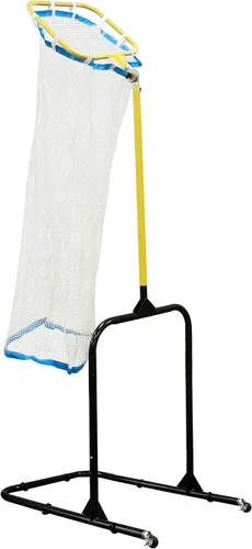 Vista 2 de Park & Sun Sports Entrenador de voleibol + Tachikara Carrito de bolas portátil (negro)
