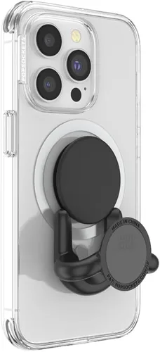 Vista 5 de Soporte PopSockets para todos los soportes y puños PopSocket de color negro