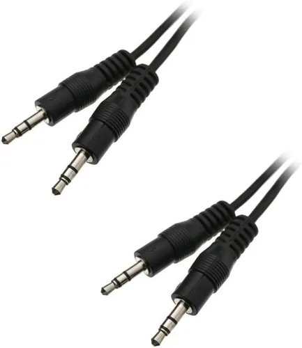 Vista 5 de CableWholesale 350096 - Cable estéreo macho de 0.138 in, macho estéreo de 0.138 in