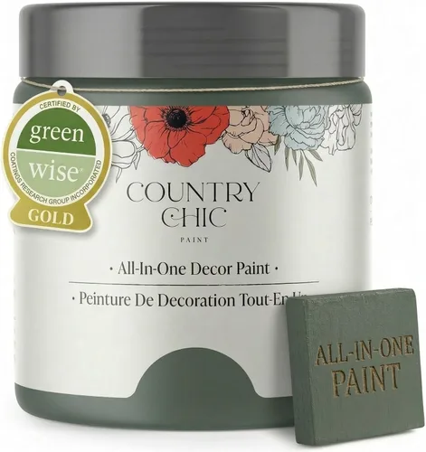 Vista 61 de Country Chic - Pintura a la tiza todo en uno para muebles y armarios, ecológica, acabado mate, con primer y sellador, para madera y metal, Alchemist
