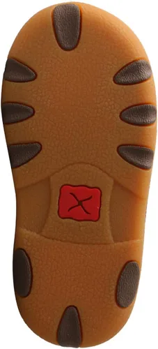 Vista 3 de Twisted X bebé bebé bebé bebé bebé conducción Mocasin bota Dusty Tan