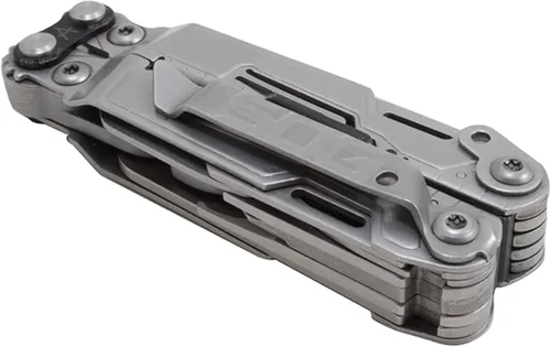 Vista 4 de SOG PowerPint Mini Compact de Acero Inoxidable Multiherramienta 18 herramientas ligeras especializadas y SOG alicate multiherramienta navaja