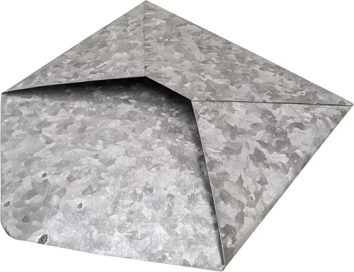Vista 6 de Archivo de pared de metal galvanizado con forma de sobre para colgar – Decoración funcional de temática rústica para el hogar y la oficina, sostiene