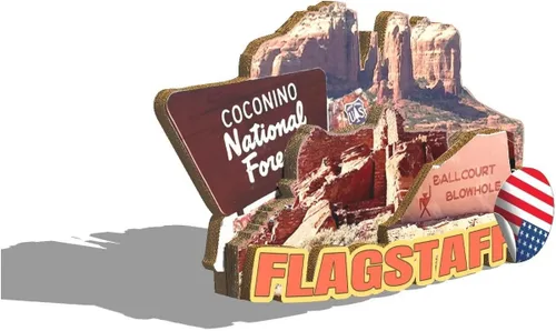 Vista 2 de Imán de bandera de Estados Unidos para nevera, de madera, 3D, monumentos, viajes, coleccionables, recuerdos, decoración hecha a mano