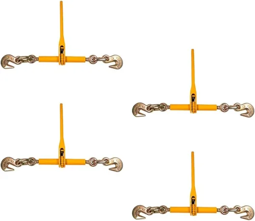 Vista 14 de Mytee Products Tensor de Carga con Palanca de Trinquete Resistente de 3/8"-1/2" con Ganchos de Agarre, Límite de Carga de Trabajo de 12,000 Libras