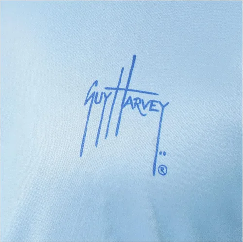 Vista 4 de Guy Harvey Camiseta de manga corta para hombre con protección solar UPF 30+