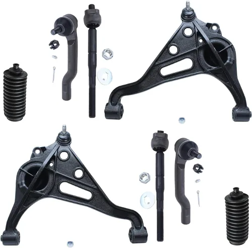 Vista 215 de Detroit Axle - Kit de suspensión frontal de 8 piezas para Chevy Silverado