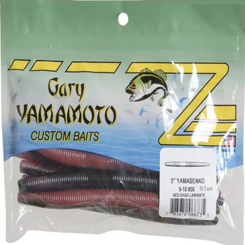 Vista 71 de Yamamoto 5" Senko Soft Stick Bait, 10-Pack, Bass Fishing Soft Plastic Lure, Multiple