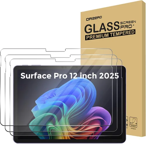 Vista 26 de Orzero Paquete de 2 protectores de pantalla de vidrio templado compatible con Google Home Hub/Nest Hub de 7 pulgadas, 9 dureza, HD, antiarañazos