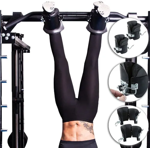 Vista 5 de Botas de inversión anti gravedad abdominales abdominales abdominales para sentarse, barra de ganchos, terapia, gimnasio, ejercitador de fitness